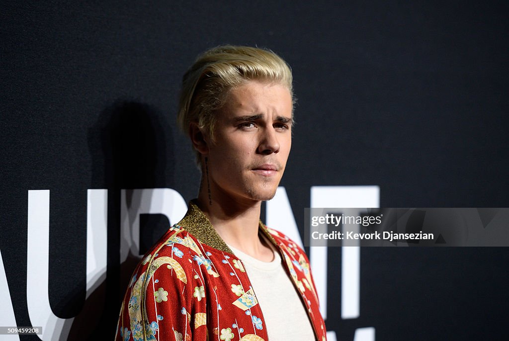 SAINT LAURENT At The Palladium - Arrivals