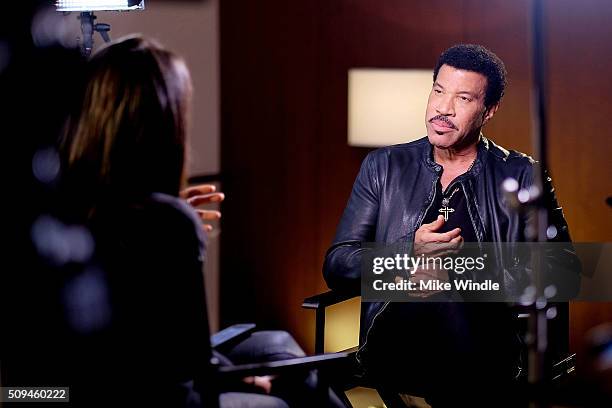 Recording artist Lionel Richie attends Arts & Ideas: An Evening with Lionel Richie at Wallis Annenberg Center for the Performing Arts on February 10,...