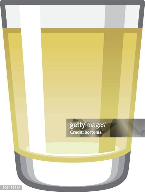 alcoholic shot glass icon - lime juice stock illustrations