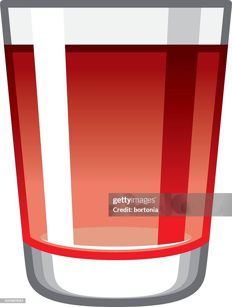 Alcoholic Shot Glass Icon