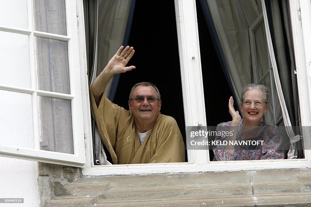 Prince Consort Henrik and Queen Margreth