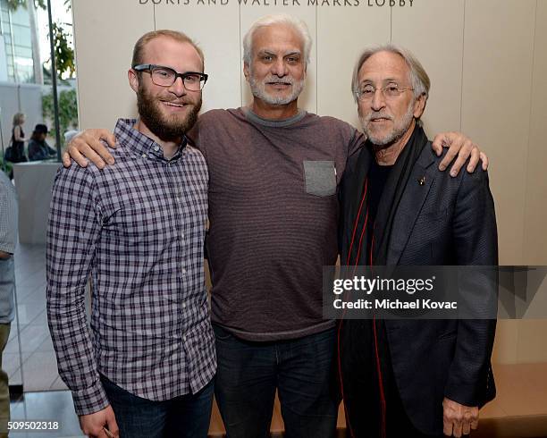 Chromatik CEO Matt Sandler, MusiCares Foundation Board Chair Bill Silva, and National Academy of Recording Arts and Sciences President Neil Portnow...