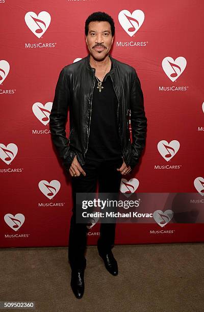 Musician Lionel Richie attends The 58th GRAMMY Awards - Arts & Ideas: An Evening With Lionel Richie at Wallis Annenberg Center for the Performing...