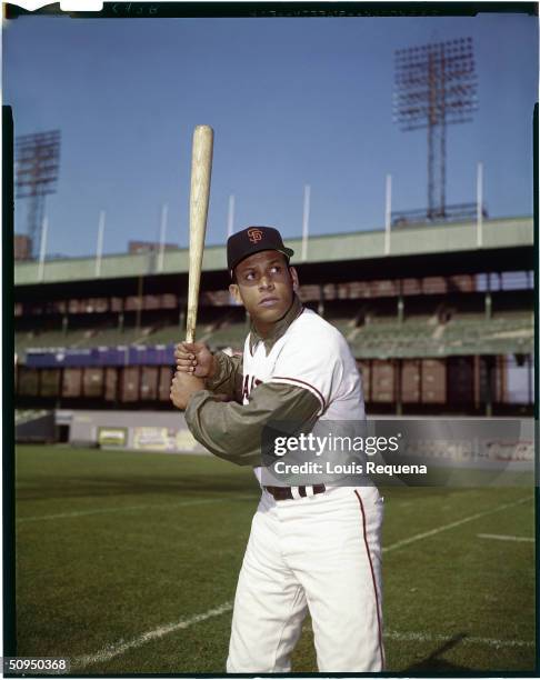 Orlando Cepeda of the San Francisco Giants circa 1962. Cepeda played for the Giants from 1958-1966.