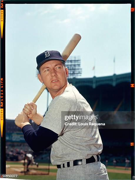 Al Kaline of the Detroit Tigers circa 1963. Kaline played from 1953-1974.