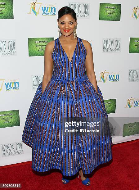 Nzingha Stewart attends 17th Annual Women's Image Awards at Royce Hall, UCLA on February 10, 2016 in Westwood, California.