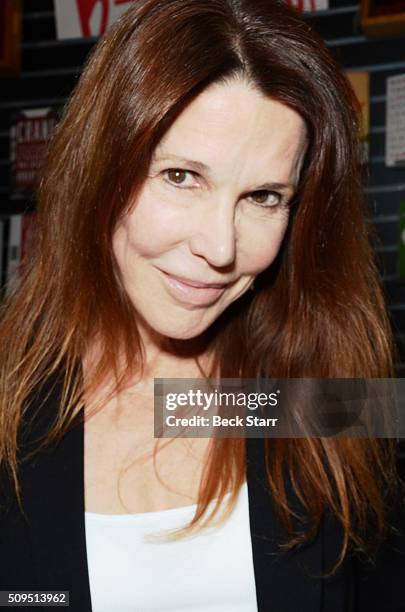 Actress/author Patti Davis attends book signing for her new book "The Earth Breaks In Colors" at Book Soup on February 10, 2016 in West Hollywood,...