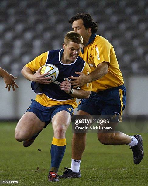 Clyde Rathbone Rugby 99 Wallabies Brendan Cannon Stock Photos, High-Res Pictures, and Images ...