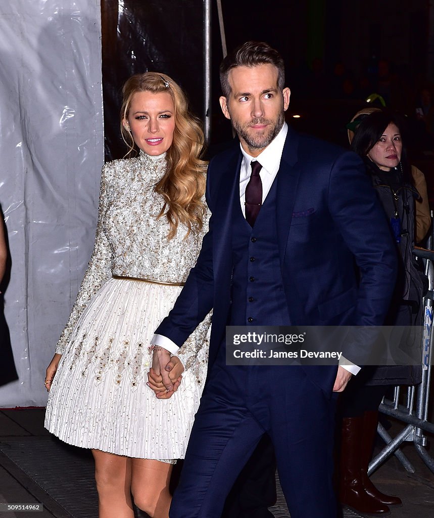 2016 amfAR New York Gala - Outside Arrivals