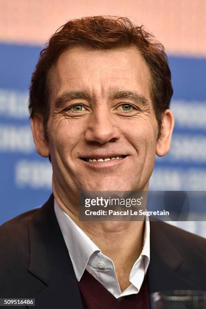 Clive Owen attends the International Jury press conference during the 66th Berlinale International Film Festival Berlin at Grand Hyatt Hotel on...