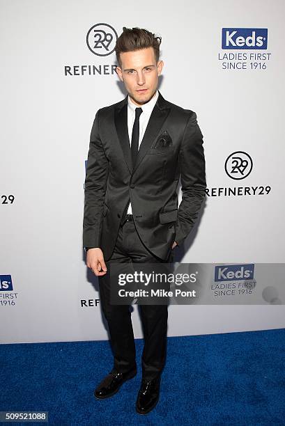 Nico Tortorella attends the Keds Centennial Celebration on February 10, 2016 in New York City.