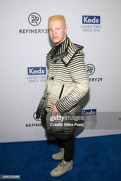 Shaun Ross attends the Keds Centennial Celebration on February 10, 2016 in New York City.