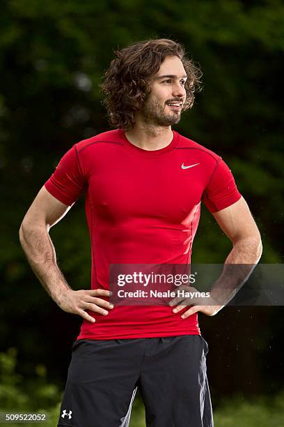 Personal body coach Joe Wicks is photographed on May 22, 2015 in London, England.