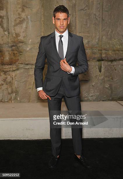 Didier Cohen arrives ahead of the Myer AW16 Fashion Launch at Barangaroo Reserve on February 11, 2016 in Sydney, Australia.