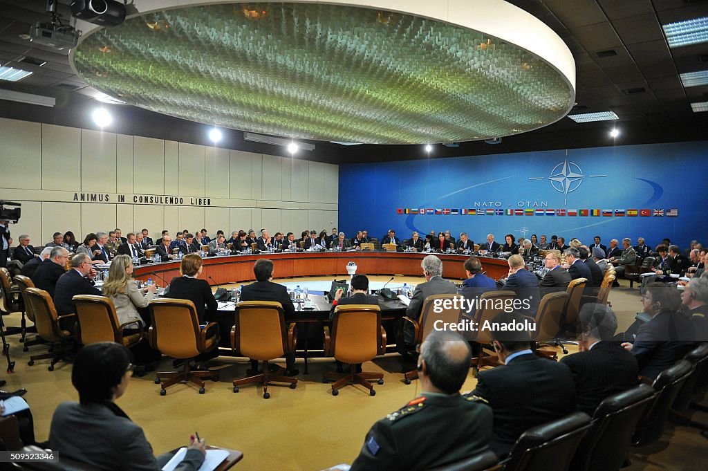 NATO Defense Ministers meeting in Brussels