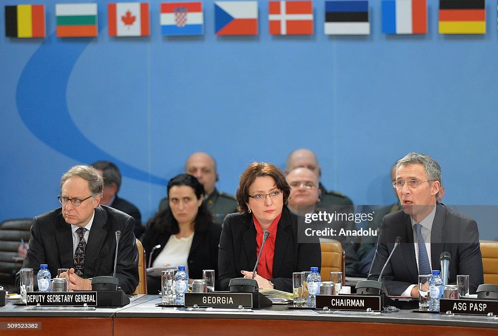 NATO Defense Ministers meeting in Brussels