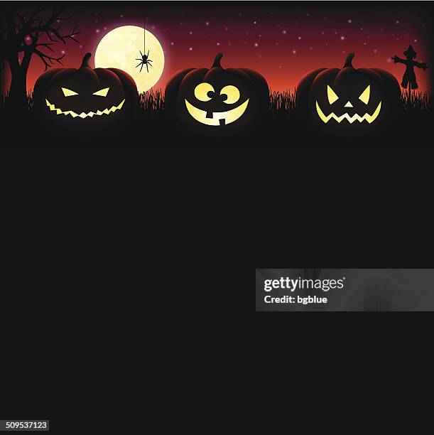 ilustrações, clipart, desenhos animados e ícones de abóbora de halloween fundo - lanterna de halloween