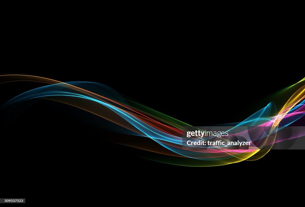 Abstract colorful lines