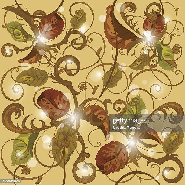 seamless design - red handkerchief stock illustrations