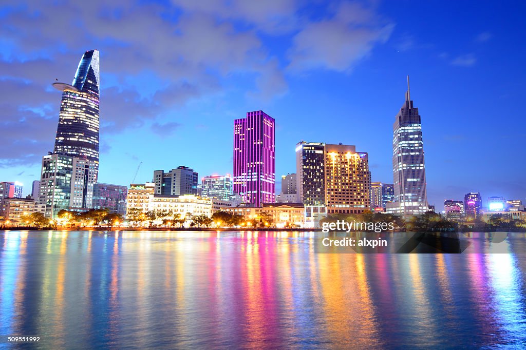 Ho Chi Minh City skyline