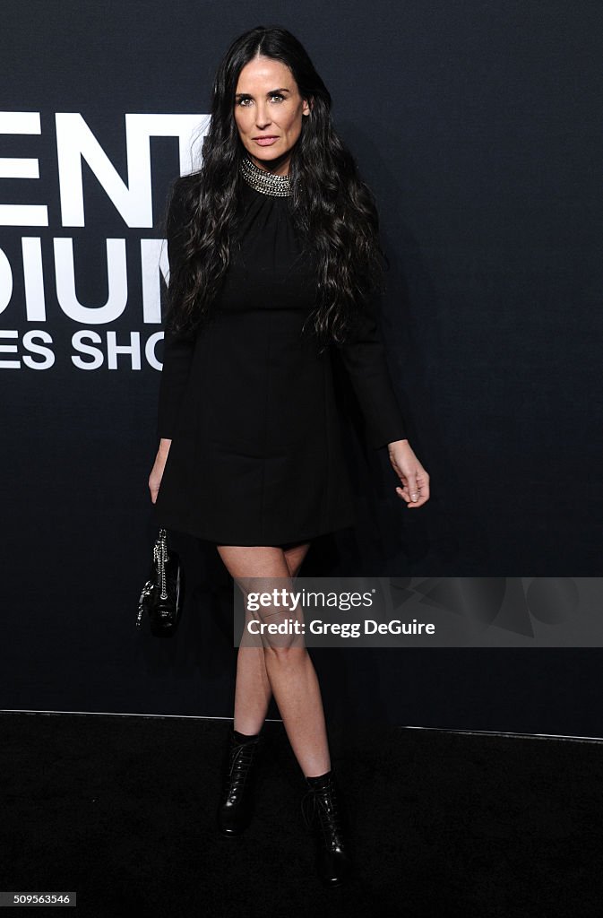 SAINT LAURENT At The Palladium - Arrivals