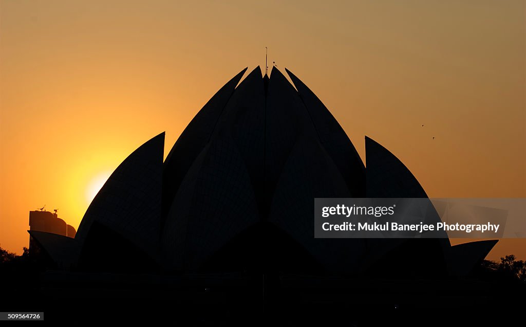 Lotus Temple - Bahá'í House of Worship, New Delhi, India