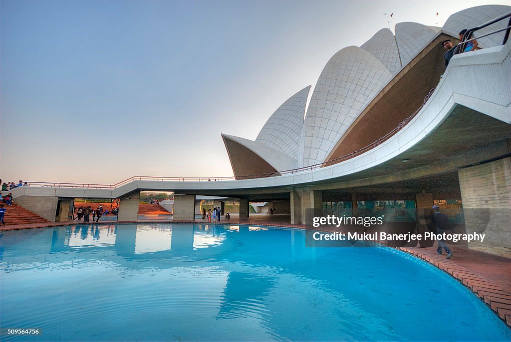 Lotus Temple - Bahá'í House of Worship, New Delhi, India