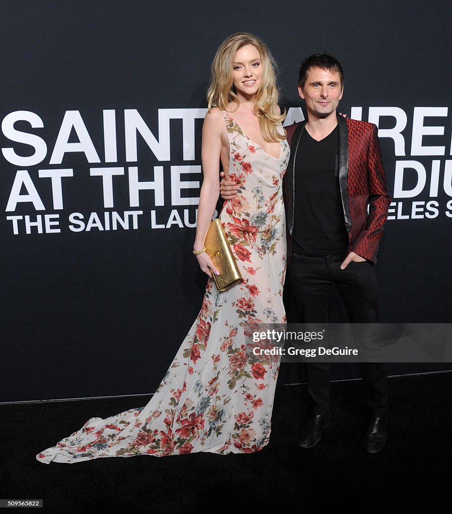 SAINT LAURENT At The Palladium - Arrivals