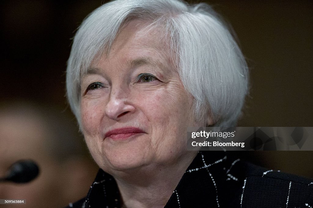 Federal Reserve Chair Janet Yellen Semiannual Monetary Policy Report To The Senate Banking Committee