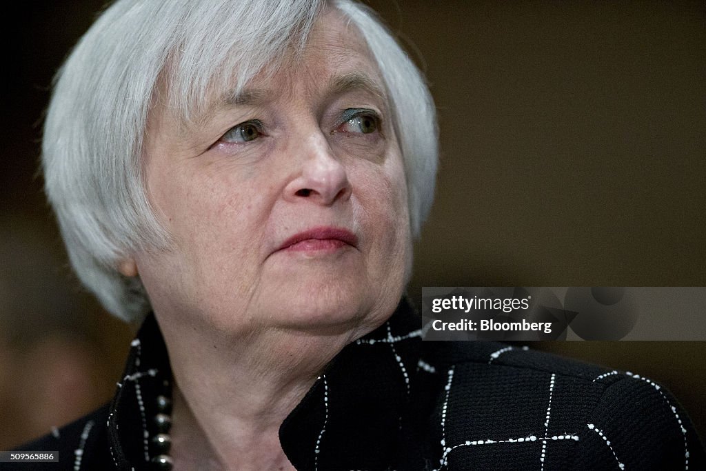 Federal Reserve Chair Janet Yellen Semiannual Monetary Policy Report To The Senate Banking Committee