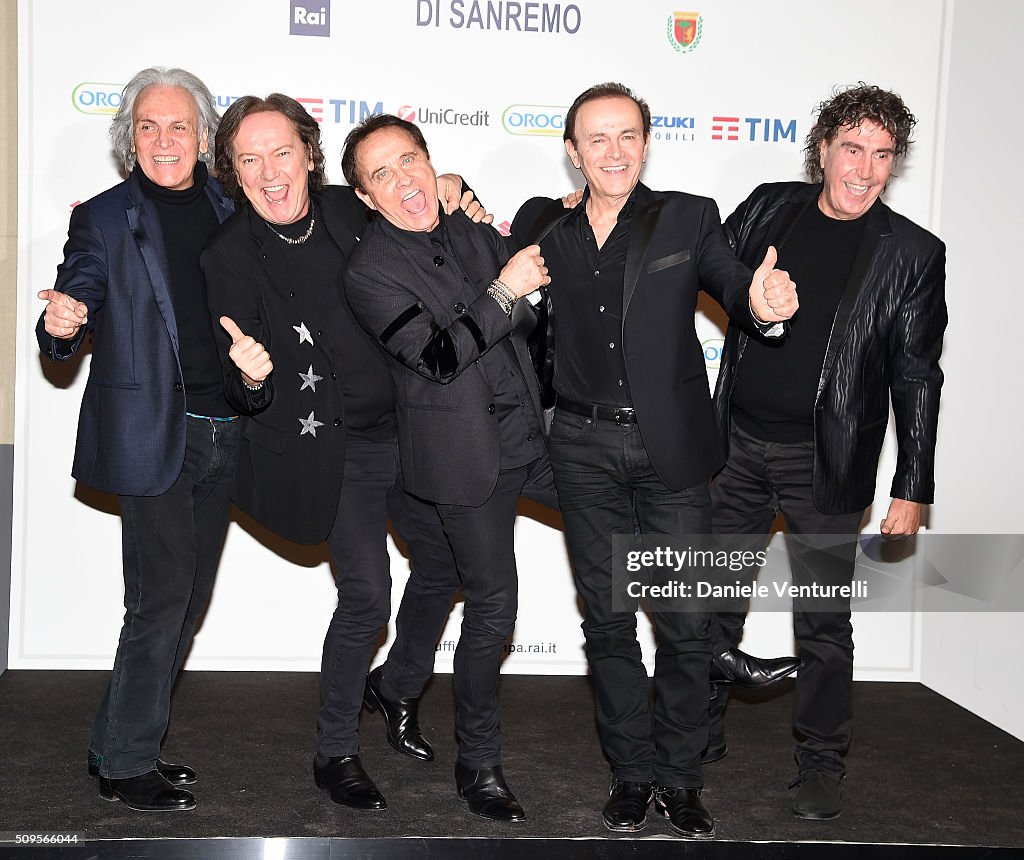 Sanremo 2016 - Day 3 Photocall