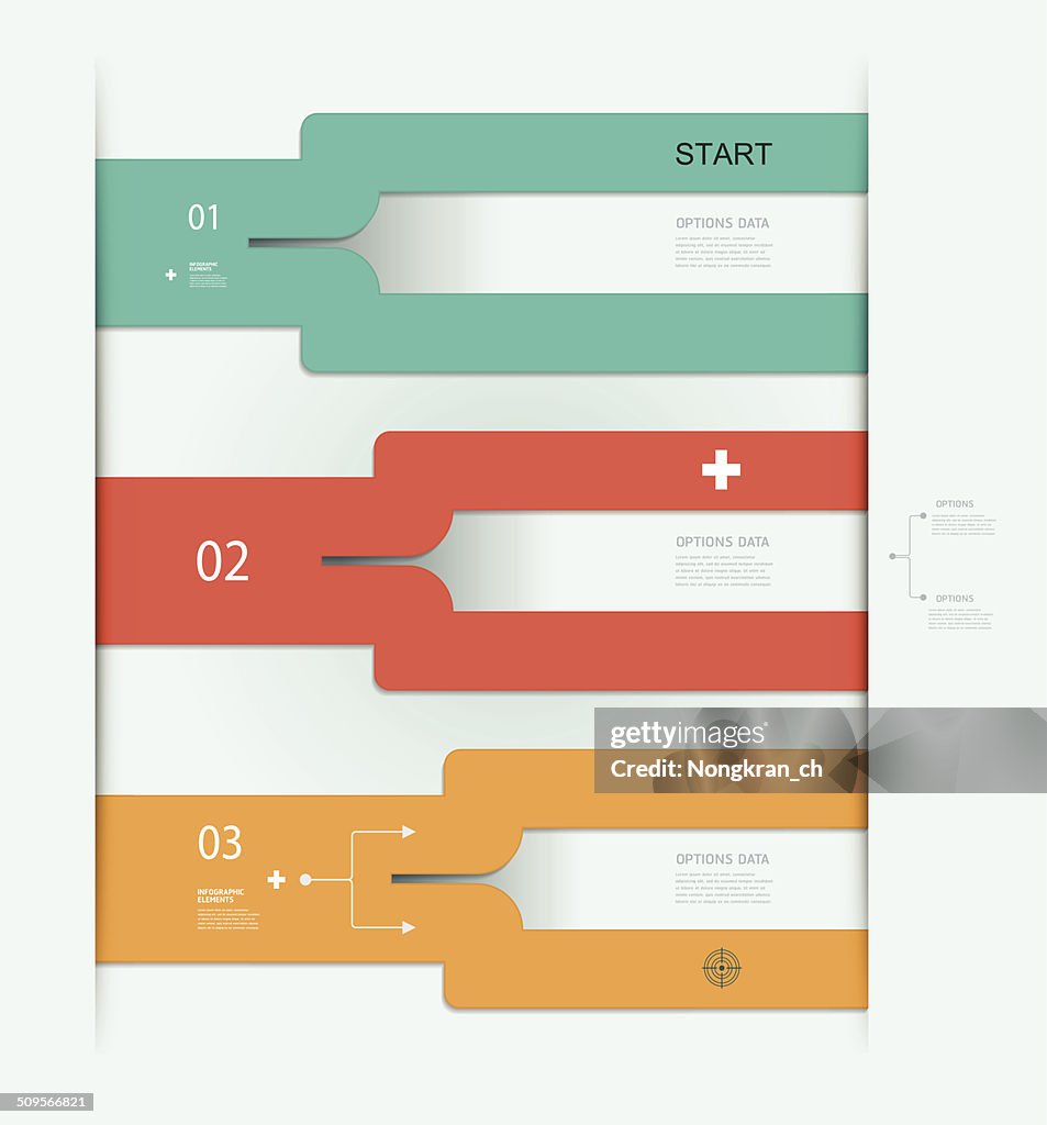 Step By Step Guide Graphics Infographic Step By Step Template High-Res Vector Graphic - Getty Images