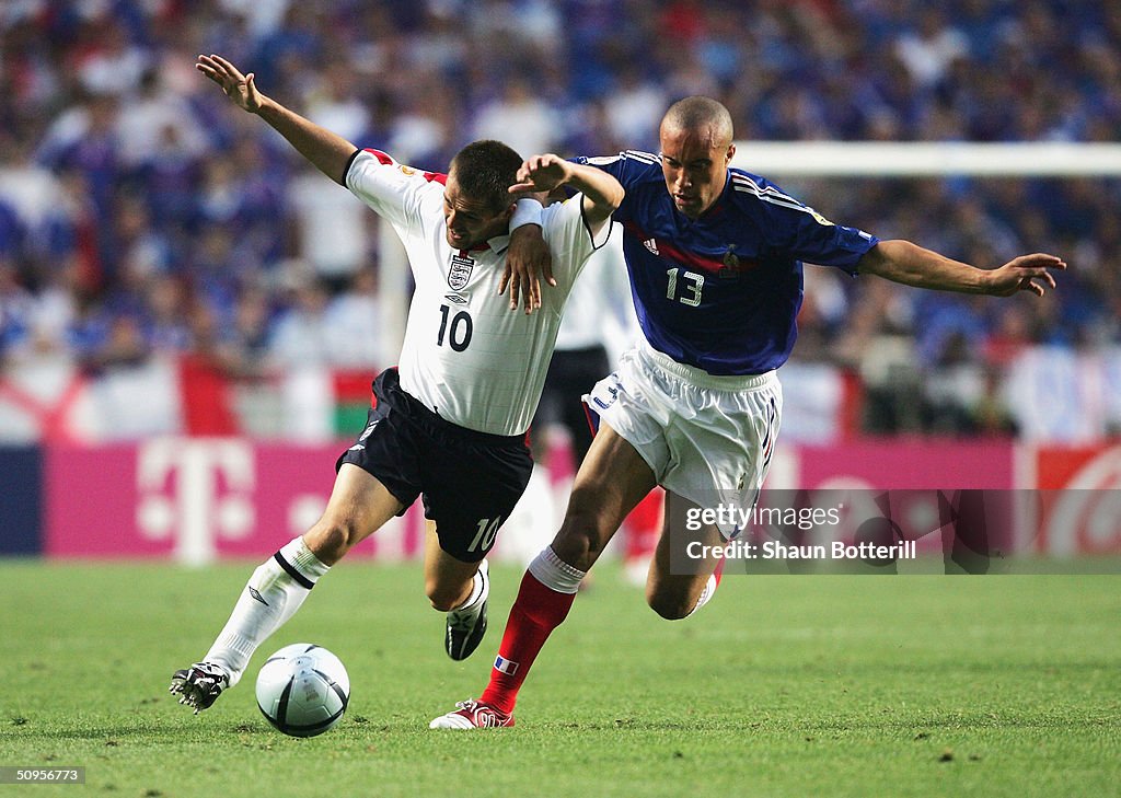 Euro 2004: France v England