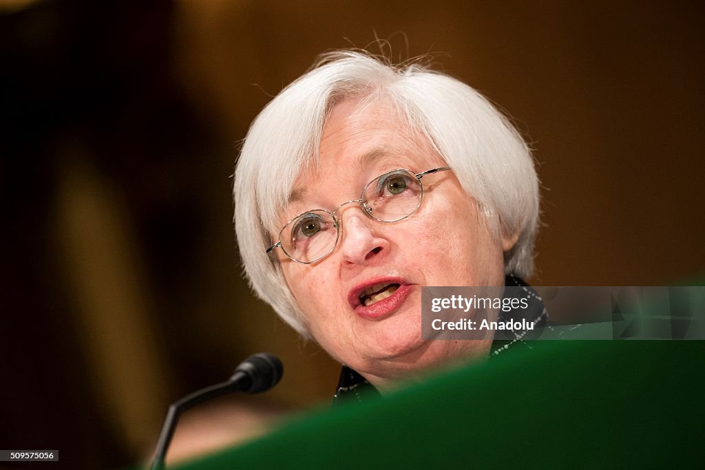 Senate Banking Committee Hearing with Janet Yellen