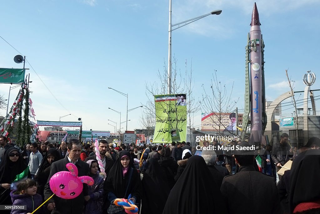 Iran Celebrates 37th Anniversary Of The Islamic Revolution