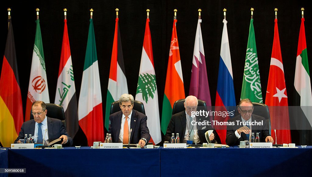 Meeting Of The International Syria Support Group In Munich