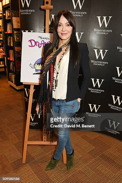 Annabelle Neilson attends the launch of Annabelle Neilson's new children's books "Dreamy Me" and "Messy Me" at Waterstones, Piccadilly, on February...