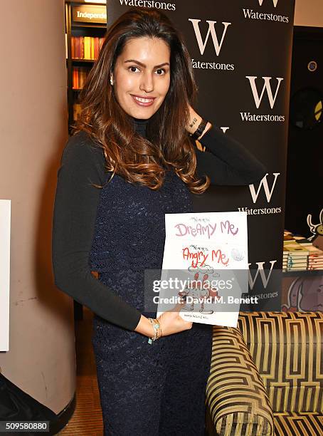 Brenda Costa attends the launch of Annabelle Neilson's new children's books "Dreamy Me" and "Messy Me" at Waterstones, Piccadilly, on February 11,...