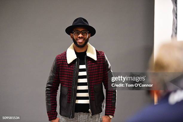 Chris Paul of the Los Angeles Clippers poses for a portrait during the NBAE Circuit as part of 2016 All-Star Weekend at the Sheraton Centre Hotel on...