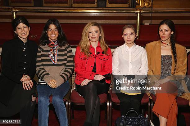 Pamela Love, Leandra Medine, Natasha Lyonne, Tavi Gevinson and Caroline Polacheck attend Creatures of the Wind during Fall 2016 New York Fashion Week...