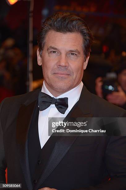 Josh Brolin attends the 'Hail, Caesar!' premiere during the 66th Berlinale International Film Festival Berlin at Berlinale Palace on February 11,...