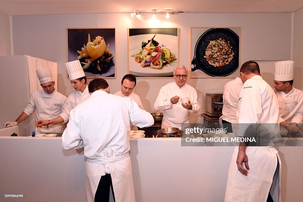 FRANCE-GASTRONOMY-CHEFS