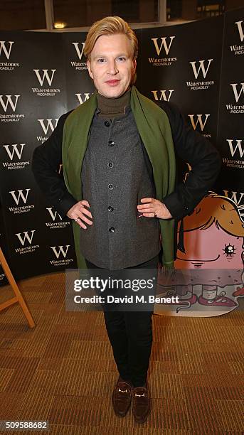 Henry Conway attends the launch of Annabelle Neilson's new children's books "Dreamy Me" and "Messy Me" at Waterstones, Piccadilly, on February 11,...