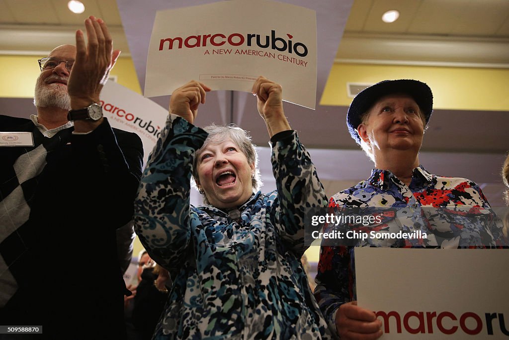 GOP Presidential Candidate Sen. Marco Rubio (R-FL) Campaigns In South Carolina