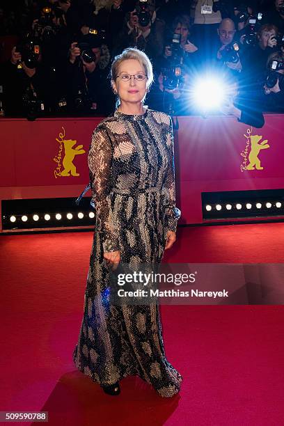 Meryl Streep attends the 'Hail, Caesar!' premiere during the 66th Berlinale International Film Festival Berlin at Berlinale Palace on February 11,...