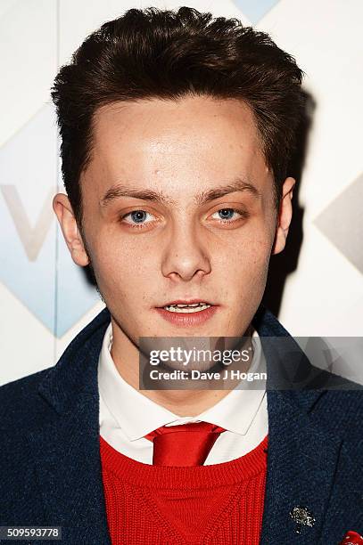 Tyger Drew-Honey attends a celebration of the new TV channel "W," launching on Monday 15th February, at Union Street Cafe on February 11, 2016 in...