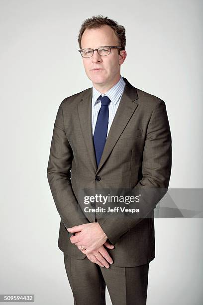 Tom McCarthy is photographed at the 2016 Oscar Luncheon for People.com on February 8, 2016 in Beverly Hills, California.