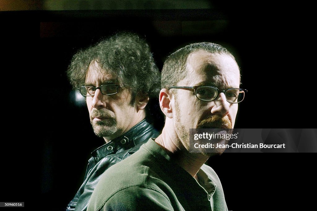 Joel And Ethan Coen Pose In New York