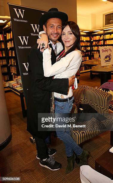 Dan Macmillan and Annabelle Neilson attend the launch of Annabelle Neilson's new children's books "Dreamy Me" and "Messy Me" at Waterstones,...