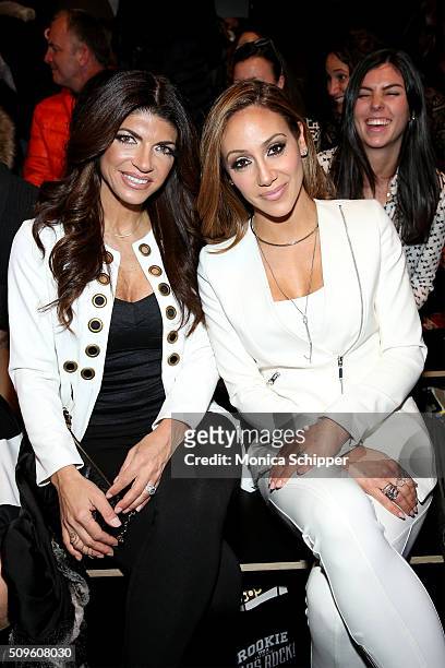 Teresa Giudice and Melissa Gorga attend the Rookie USA Presents Kids Rock! Fall 2016 fashion show during New York Fashion Week: The Shows at The...